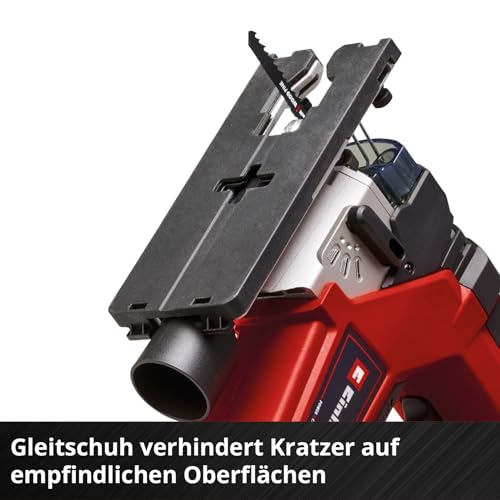 Einhell Professional Akku-Stichsäge TP-JS 18/135 Li BL Power X-Change (18 V, 135 mm Schnitttiefe in Holz, 26 mm Hubhöhe, Brushless, inkl. Sägeblatt, ohne Akku und Ladegerät)