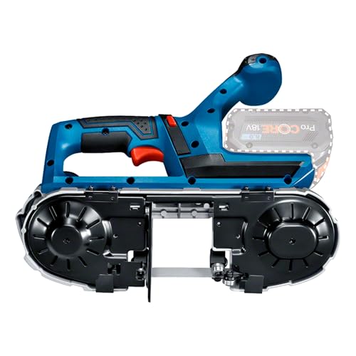 Bosch Professional 18V System Akku Bandsäge GCB 18V-63 (inkl. 1 Bandsägeblätter, ohne Akku/ Ladegerät)