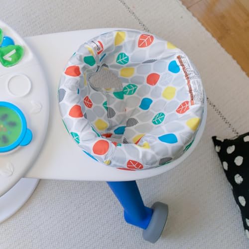 Baby Einstein, Around We Grow 4-in-1 Spieltisch & Lauflernhilfe mit Lichtern & Musik, Lauflernwagen mit Spielstation,15 Aktivität Spielzeug, 360° drehender Sitz, höhenverstellbar, Kinder ab 6 Monaten