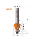 CMT ORANGE TOOLS 910.260.11 - ANFASFRÄSER 45 GRAD HM S=8 D=27X5.5