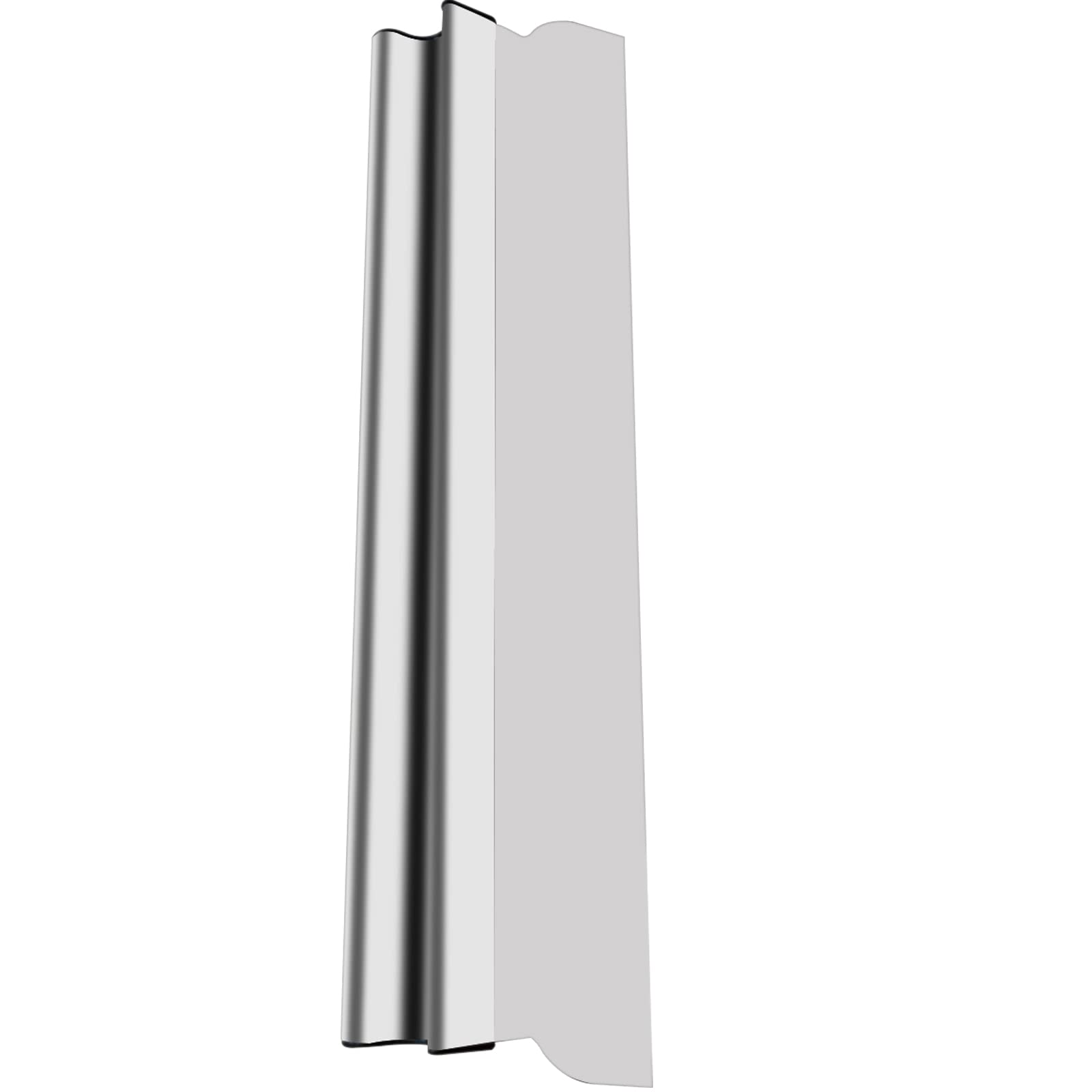 VEVOR Dekorspachtel Set 25 cm / 60 cm/ 80 cm Breitspachtel, 0,89-2 m Klingenlänge Trockenbau Flächenspachtel, 0,5 mm Klingenstärke Fassadenspachtel aus Edelstahl, ergonomischer Griff Gipserspachtel