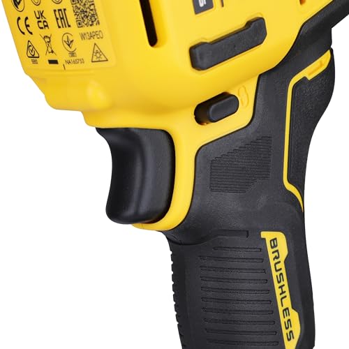 DEWALT 18 Volt Akku-Kompakt-Säbelsäge(bürstenloser Motor, sehr kompakte Abmessungen, werkzeugloser Sägeblattwechsel, schwenkbarer Sägeschuh, Lieferung ohne Akku und Ladegerät), DCS369N-XJ
