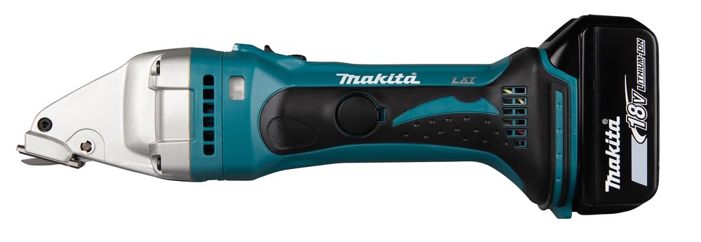 Makita Akku Kurvenschere 18 V / 5,0 Ah, 2 Akkus und Ladegerät im MAKPAC, DJS101RTJ