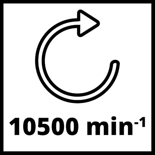 Einhell Druckluft-Exzenterschleifer TC-PE 150 (150 mm Schleiftellerdurchmesser, stufenloser Regulierungshebel, inkl. 6 Schleifpapieren, Stecknippel, Spannschlüssel)