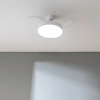 Cecotec Deckenventilator mit praktischen Flügeln und Lampe, EnergySilence Aero 4280, unsichtbar, 40 W, Durchmesser 106 cm, Timer, 3 Lichtfarben, Sommer-Winter, Weiß