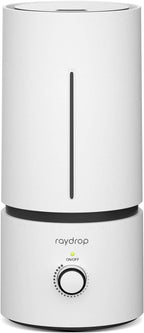 raydrop Luftbefeuchter für Schlafzimmer & Kinderzimmer, 1,7 L Leiser & Platzsparender Ultraschall-Raumbefeuchter für Baby & Pflanzen, Einfache Bedienung & Leicht zu Reinigen, Automatische Abschaltung