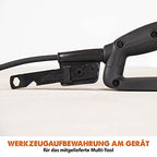 Evolution R230DCT Betonsäge Elektrische Steinsäge 2000W Steinschneidemaschine 230 mm Scheibendurchmesser Sägeblatt Diamantblatt Nicht Enthalten, 90 mm Schnitttiefe, Schneidet Mauerwerk und Beton