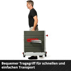 Einhell Professional Tischkreissäge mit Schiebetisch TP-CC 10 T (2000 W, 85 mm Schnitthöhe, Ø 254 mm Sägeblatt, Schiebeschlitten, Tischverbreiterung, Winkelanschlag)
