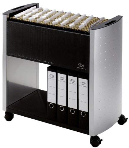 Durable Design Line Hängemappenwagen 80 A4, anthrazit / metallic silber, 3076121