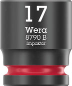 Wera 05005530001 8100 SB 12 Zyklop Comfort Knarrensatz, Umschalthebel, 3/8"-Antrieb, metrisch, 16-teilig