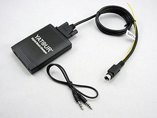 Yatour Auto-Musikwechsler, Digitaler Musikwechsler, USB, SD, AUX, MP3-Player, Adapter, Digitaler Auto-Audio-Eingang für Vol SC