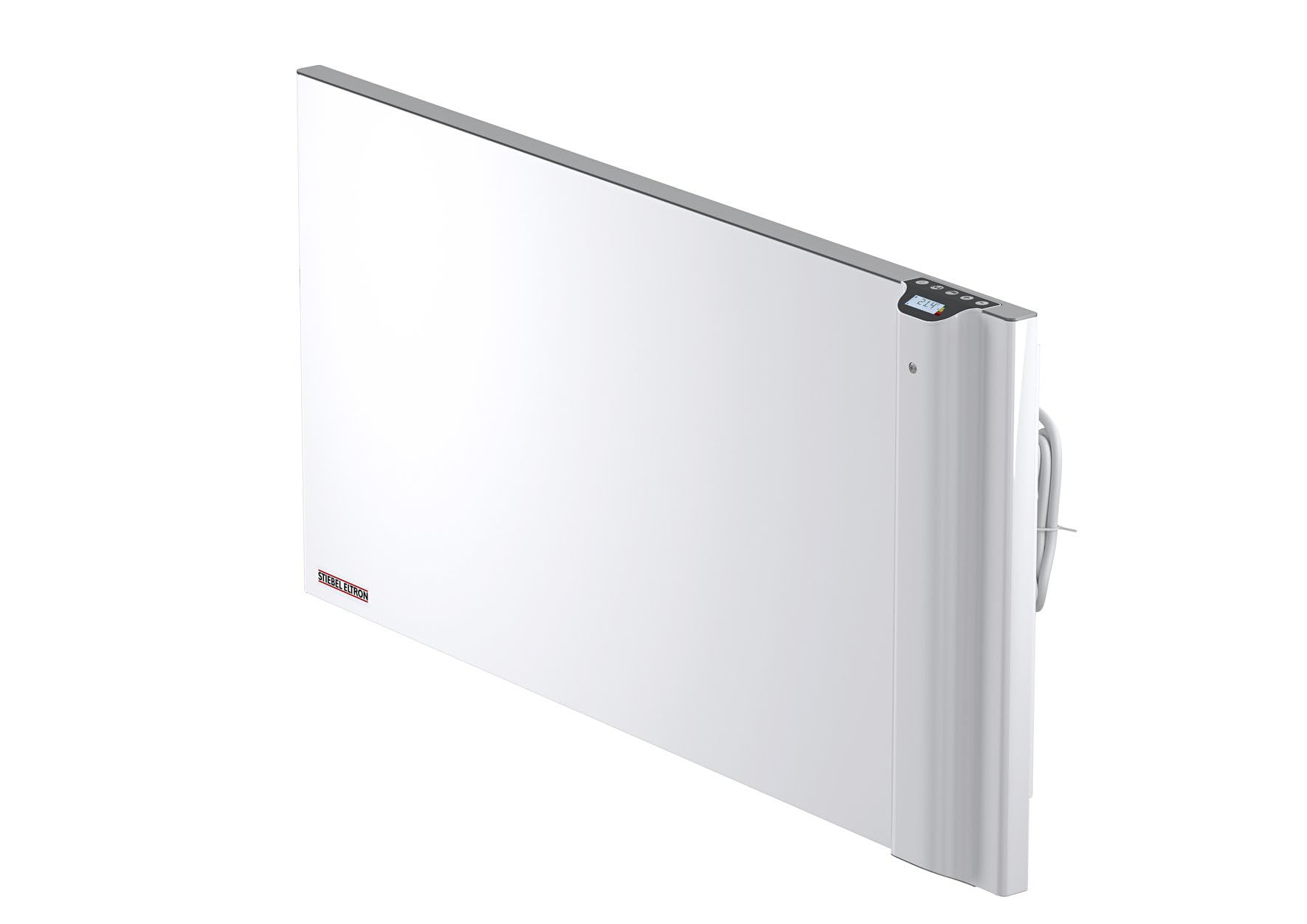 STIEBEL ELTRON Duo Wandkonvektor CND 150, 1,5 kW für ca. 20 m², LC-Display, Wochentimer, Elektroheizung energiesparend, ohne Stecker, 230V Festanschluss, 234815
