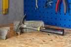 STANLEY Maurerhammer Antivibe (570 g Kopfgewicht, mit Vibrationsdämpfung, Stahlstiel, thermoplastischer Gummigriff) 1-54-022