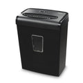 Hama Aktenvernichter Einzug Aktenvernichter professionell Home Office (Partikelschnitt, Schredder, elektrisch, 8 Blatt Papier, Kunststoff Schredder, 20 Liter Papierkorb, Sicherheitsstufe 5 DSGVO)