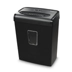 Hama Aktenvernichter Einzug Aktenvernichter professionell Home Office (Partikelschnitt, Schredder, elektrisch, 8 Blatt Papier, Kunststoff Schredder, 20 Liter Papierkorb, Sicherheitsstufe 5 DSGVO)