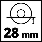 Einhell Akku-Winkelschleifer TE-AG 18/115 Li-Solo Power X-Change (18 V, 115 mm Scheibendurchmesser, 28 mm Schnitttiefe, Softstart, ohne Trennscheibe, ohne Akku)