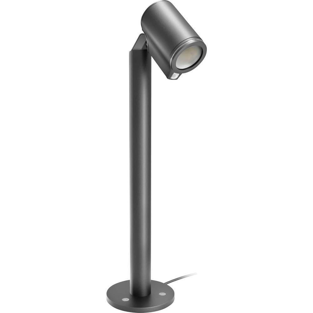Steinel LED Wegeleuchte Spot Way SC Connect, smarte Standleuchte, Bewegungsmelder, steuerbar per App, Zeitplan, 7.9 W, 3000 K warmweiß, Anthrazit