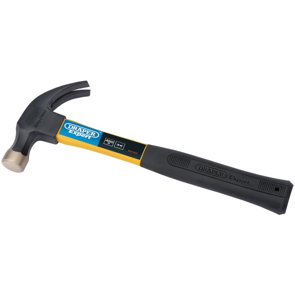Draper 62163 Klauenhammer mit Glasfaserschaft 450 g