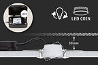 Paulmann Einbauleuchte LED Coin Base rund 5W Eisen IP23 sprühwassergeschützt 3er-Set schwenkbar