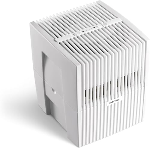 Venta Luftbefeuchter LW15 Classic Original, sehr leise 20 dB(A), energieeffizient 2 Watt, hygienische Kaltverdunstung ohne Filter, 5 l-Tank, bis 29 m², mit Duftfunktion