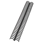 GBC 387357E ClickBind Binderücken, 16 mm, 145 Blatt Kapazität, A4, Ring 50, Schwarz