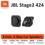 JBL Stage2 424 2-Wege Auto Lautsprecher Set von Harman Kardon - 150 Watt KFZ Autolautsprecher Boxen 10 cm