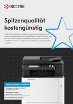 Kyocera Ecosys MA2600cwfx Farblaserdrucker Multifunktionsgerät WLAN: Drucker Scanner Kopierer, Faxgerät. Multifunktionsdrucker inkl. Mobile-Print-Funktion.