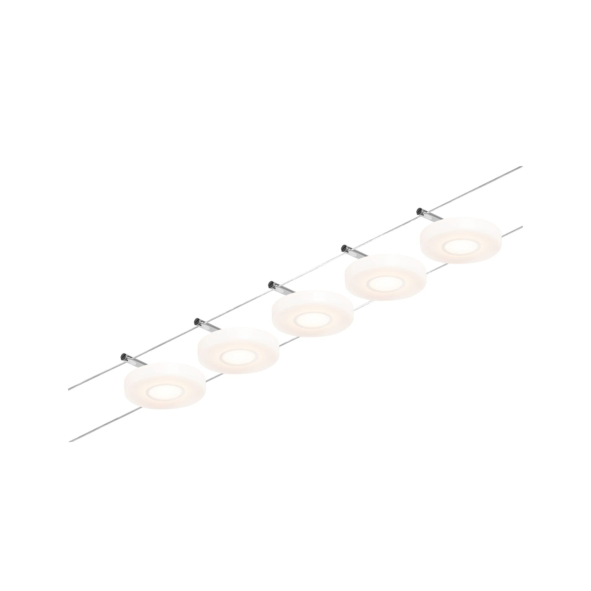 Paulmann Wire Systems Set DiscLED 5x4,5W Chrom mat