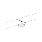 Paulmann 94476 LED Seilsytem Circle Einzelspot 400lm incl. 1x5 W Warmweiß Chrom matt, Chrom Kunststoff, Metall Beleuchtungssystem 3000 K