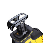 DEWALT 18 Volt Akku-Kompakt-Säbelsäge(bürstenloser Motor, sehr kompakte Abmessungen, werkzeugloser Sägeblattwechsel, schwenkbarer Sägeschuh, Lieferung ohne Akku und Ladegerät), DCS369N-XJ