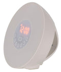 TFA Dostmann Tageslichtwecker Wake Up Light, 60.2019.02, Lichtwecker mit Sonnenaufgang, FM-Radio, 6 Wecktöne, Schlummerfunktion, weiß, Kunststoff, 170 mm
