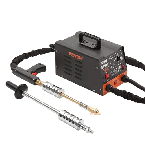 VEVOR Spot Welding Machine Dent Spotter 3kW Bolt Welding Machine Dent 6-in-1 Welding Machine with Overheating Protection System Body Spotter 1.2 mm Welding Thickness for Carbon Steel Stainless Steel