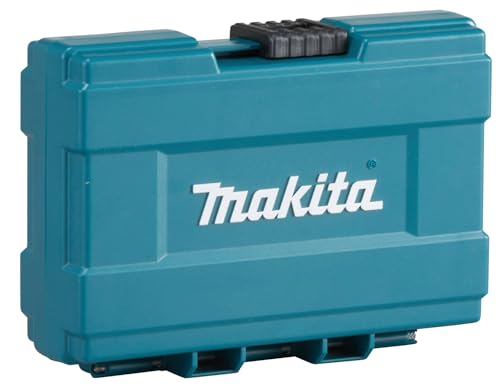 Makita B-49432 Bohrer-Set 18-teilig in Aufbewahrungsbox, M-Force Metallbohrer, Steinbohrer, Holzbohrer, jeweils in den Größen Ø 4, 5, 6, 7, 8, 10 mm