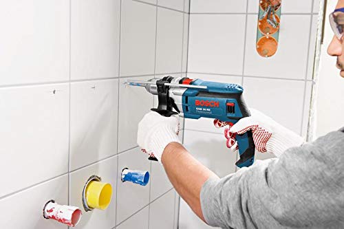 Bosch Professional Schlagbohrmaschine GSB 16 RE (inkl. Schnellspannbohrfutter 13mm, Tiefenanschlag 210mm, Zusatzhandgriff, Handwerkoffer)