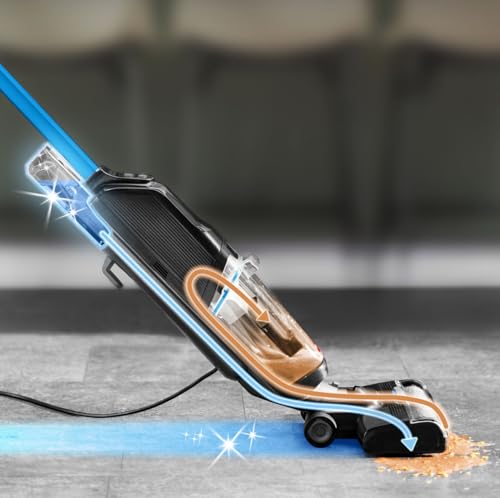 Bissell CrossWave HF2, Nass Trockensauger mit Kabel, Saugen & Wischen in Einem, Leichtgewichtiger Nasssauger, Saugwisher mit Hoher Leistung, Waschsauger, Wischsauger, Nur für Harte Böden, 3845N