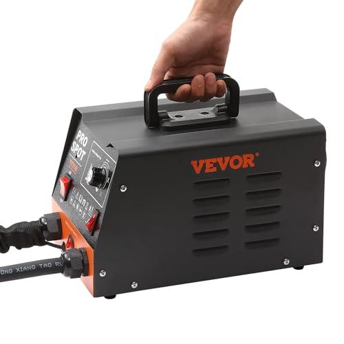 VEVOR Spot Welding Machine Dent Spotter 3kW Bolt Welding Machine Dent 6-in-1 Welding Machine with Overheating Protection System Body Spotter 1.2 mm Welding Thickness for Carbon Steel Stainless Steel
