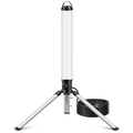 150W LED Turm Baustrahler mit Stativ, 15000 Lumen 360 Grad Strahler LED Arbeitsleuchte mit 2m Kabel, 4000K Warmweiß，Vormontage für Heimwerken, Werkstatt, Garage, Keller, Schuppen