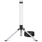 150W LED Turm Baustrahler mit Stativ, 15000 Lumen 360 Grad Strahler LED Arbeitsleuchte mit 2m Kabel, 4000K Warmweiß，Vormontage für Heimwerken, Werkstatt, Garage, Keller, Schuppen