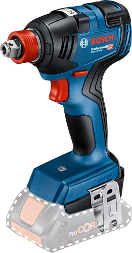 Bosch Professional 18V System Akku Drehschlagschrauber GDX 18V-200 (max. Drehmoment 200 Nm, inkl. L-BOXX, ohne Akku/ Ladegerät)