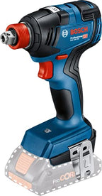 Bosch Professional 18V System Akku Drehschlagschrauber GDX 18V-200 (max. Drehmoment 200 Nm, inkl. L-BOXX, ohne Akku/ Ladegerät)