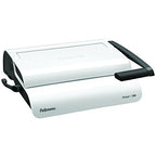 Fellowes Pulsar+ Bindemaschine mit Aufbewahrung – Stanzt 20 Blatt, bindet bis zu 300 – Manuelle Plastikbindemaschine für A4 – Inkl. 10 Klarsichtdeckel – Ideal für Zuhause oder kleines Büro
