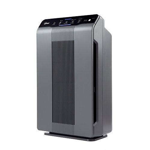 WINIX 5300-2 luftreiniger Allergiker, CADR 390m³/h, 99㎡, Air Purifier für Raucherzimmer gegen Allergien, Staub, Pollen, Tierhaare, Luftqualitätsanzeige, Auto Schlafmodus
