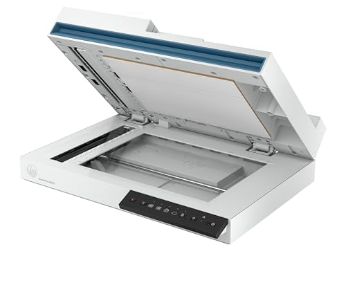 HP ScanJet Pro 3600 f1, Scanner, Flachbett, 60-Blatt ADF, USB, bis zu 3.000 Seiten täglich, EIN-klick-Kurzbefehle