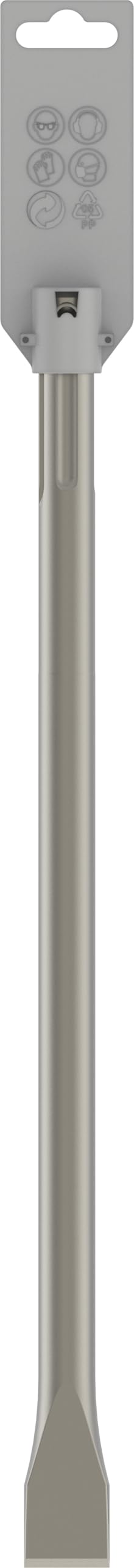 Bosch 10x PRO SDS max-4C Flachmeißel-Set (für Beton, Ziegelstein, Ø mm, Professional Zubehör Bohrhammer, Abbruchhammer)