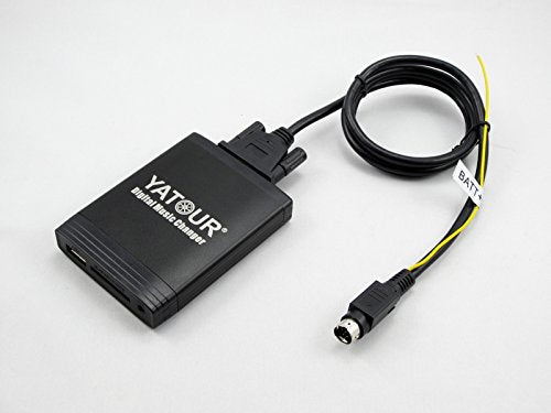 Yatour Auto-Musikwechsler, Digitaler Musikwechsler, USB, SD, AUX, MP3-Player, Adapter, Digitaler Auto-Audio-Eingang für Vol SC