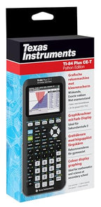 Texas Instruments TI-84 Plus CE-T Python Edition Grafischer Taschenrechner (Farbdisplay) Schwarz