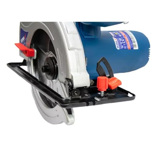 Handkreissäge DEDRA stark 1500W, Kreissägeblatt Ø 185mm, max. Schnitttiefe 66 mm, Sehr hohe Drehzahl: 5500 U/min Ergonomisches Leichtgewicht 4,4kg, softgrip, für Holz und mehr