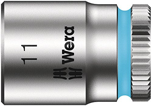 Wera 05075830001 Safe-Torque A 1 Set 1, Drehmomentschlüssel-Satz, 1/4" Vierkant, 2-12 Nm, 10-teilig, Schwarz-grün