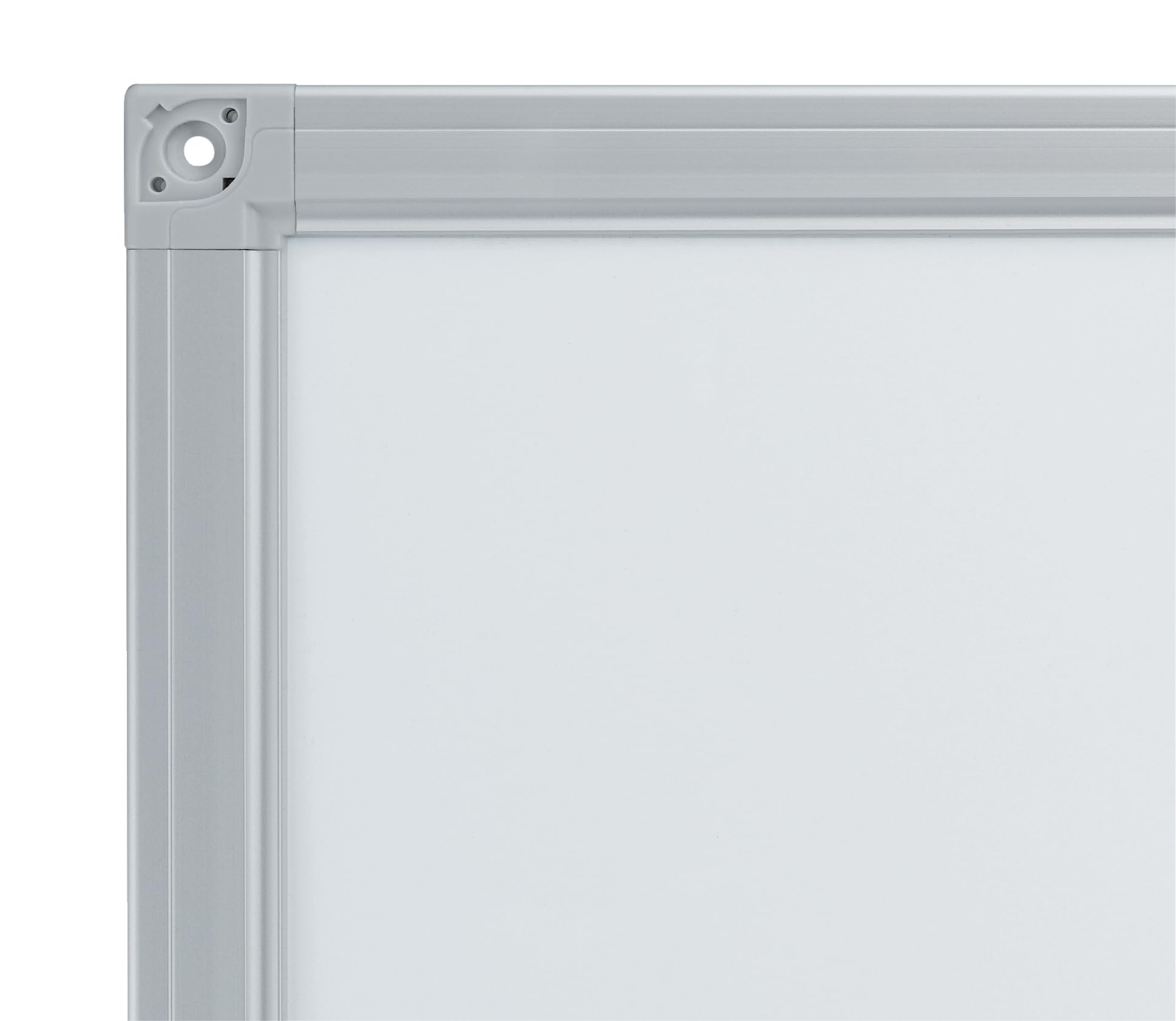 FRANKEN Magnetisches Whiteboard 200 x 100 cm, Magnettafel mit lackierter Stahl-Oberfläche, Schreibtafel inkl. FRANKEN Marker & Ablageschale, Für Büro, Home Office & Schule, Aluminiumrahmen, X-tra!Line