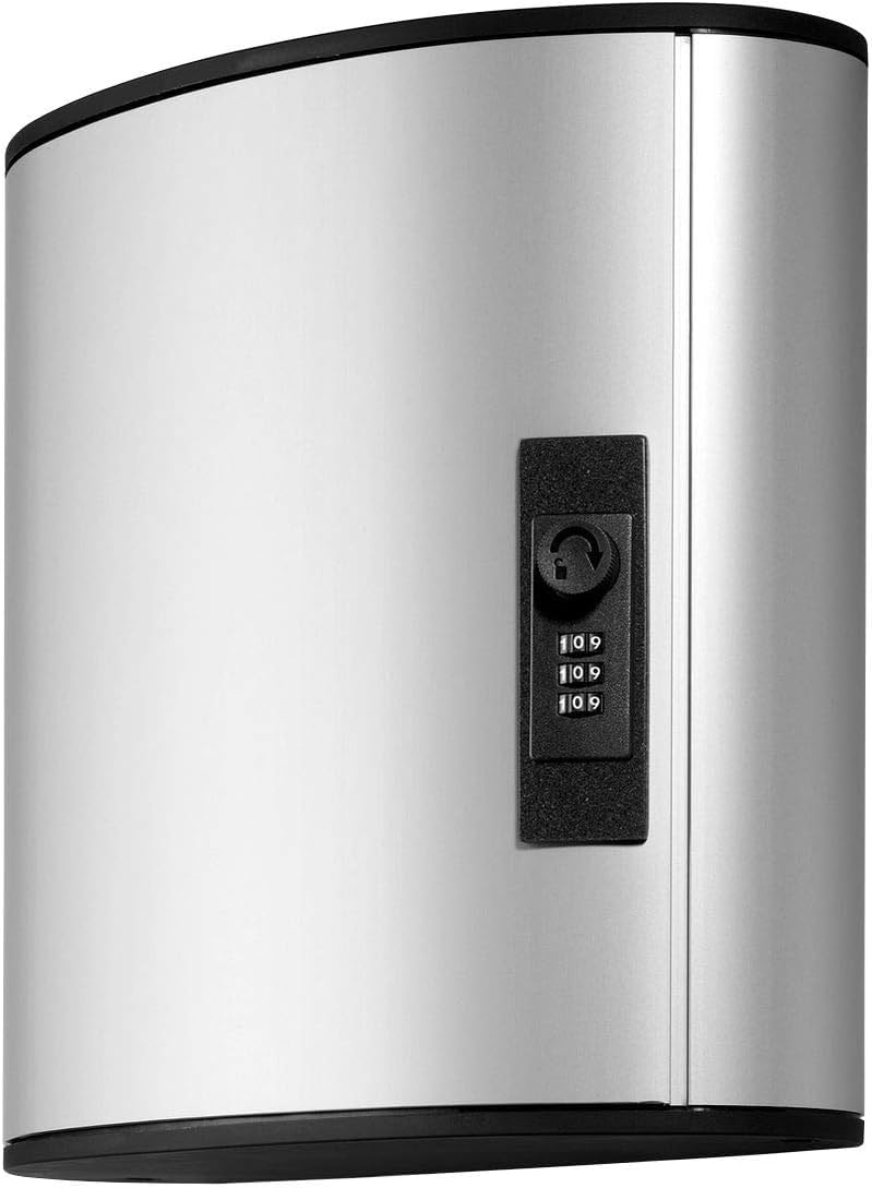 Durable Schlüsselkasten Key Box Code 36 (Zahlenschloss) für 36 Schlüssel, silber, 196623